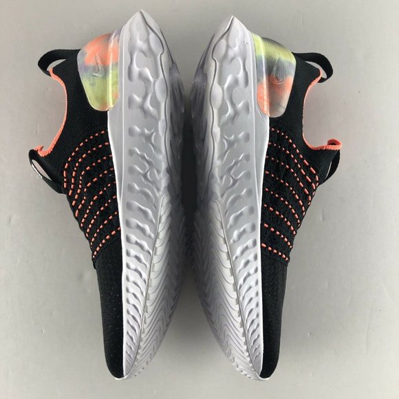 Nike React Phantom Run Flyknit 2 Women's Black Mango DD9668-001 Tie Dye - Picture 9 of 10